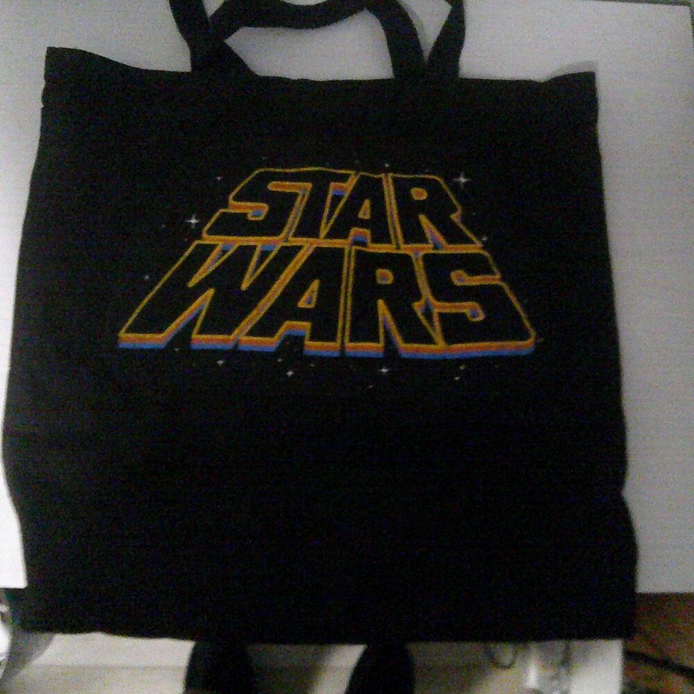 Star Wars Logo 3 Pocket 18" Tote Bag/Purse-Handmade?